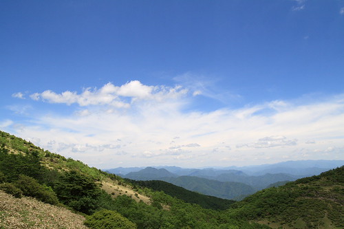 Summer mountain climbing.